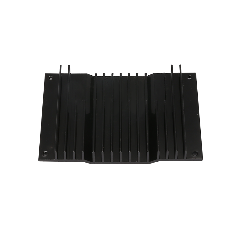 Black Extrusion Aluminum Profile Power Enclosure Industrial Heatsink