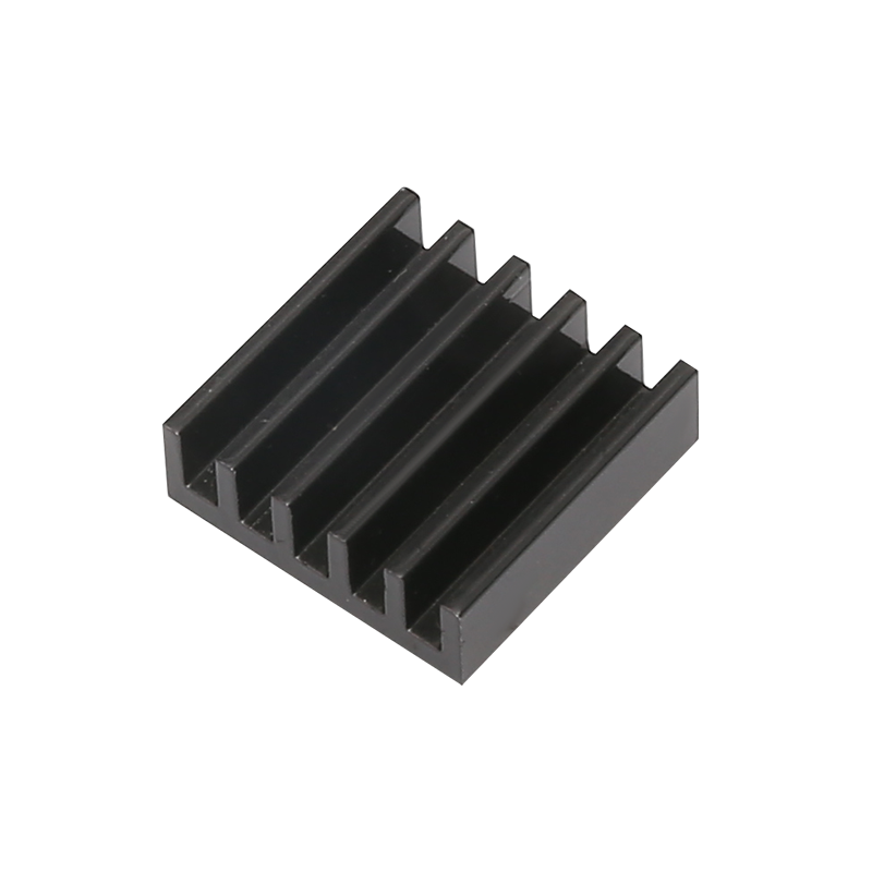 Black Aluminum Heatsink Double Pin Triode Radiator